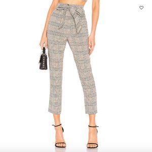 NWOT Lovers + Friends Revolve "Miro" Plaid Pants S
